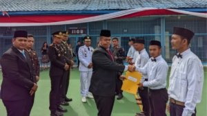 156 Narapidana Rutan Tarutung Terima Remisi HUT ke-80 RI, 10 Orang Langsung Bebas