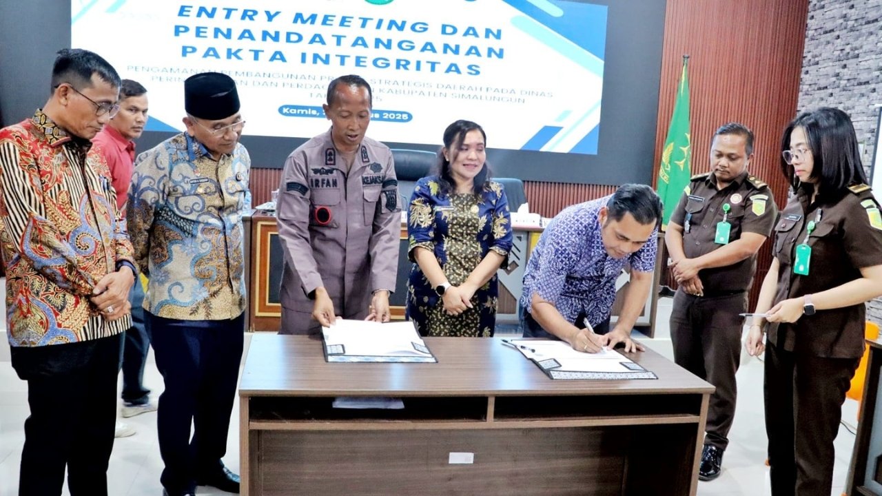 Bupati Simalungun Tekankan Tanggung Jawab dan Integritas dalam Pembangunan Proyek Strategis
