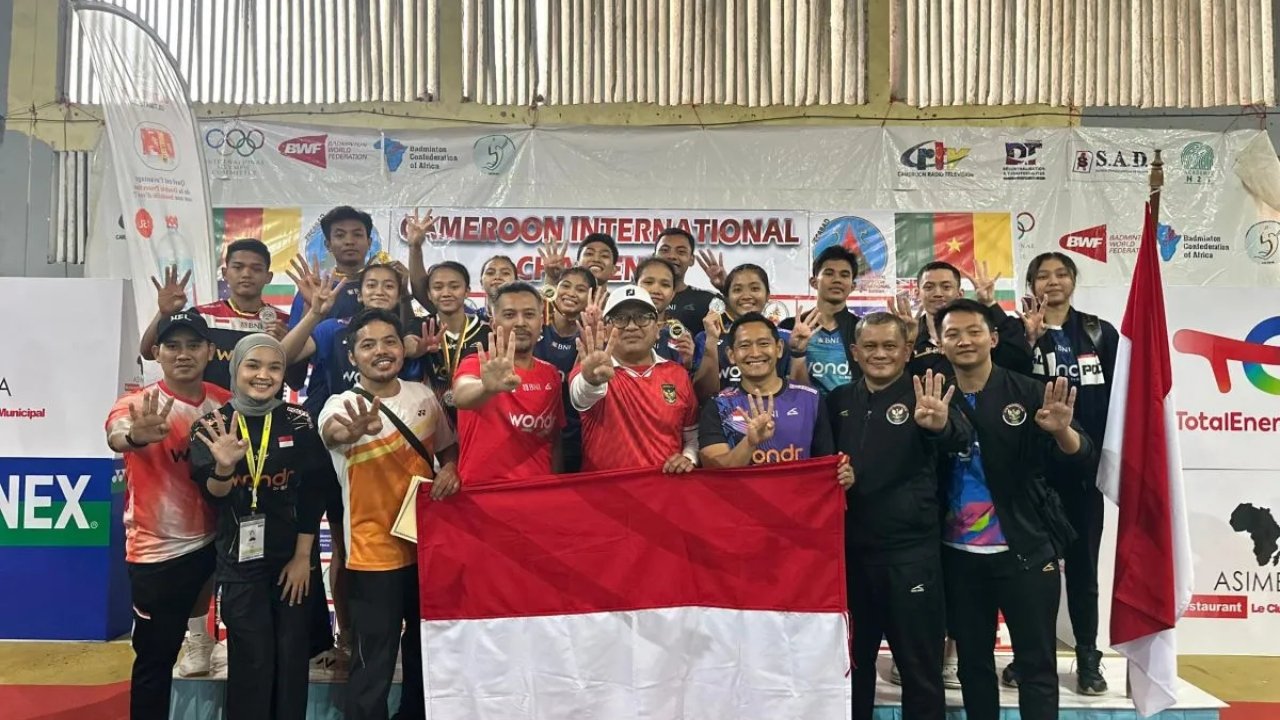 Indonesia Raih Empat Gelar Juara Di Cameroon International Challenge 2025