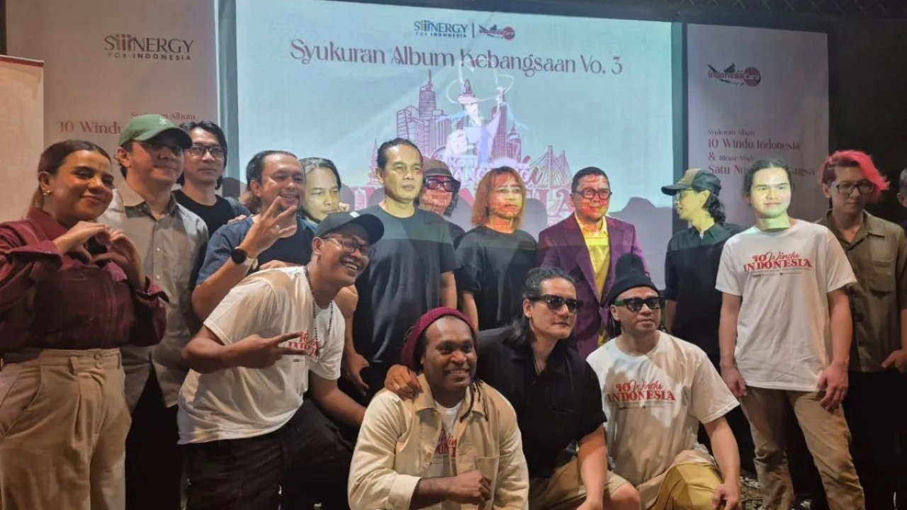 Ahmad Doli Bersama BIP Luncurkan Album 10 Windu Indonesia