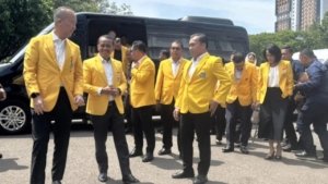 Soal Kementerian Haji, Bahlil Tegaskan Golkar Belum Dibahas Posisinya
