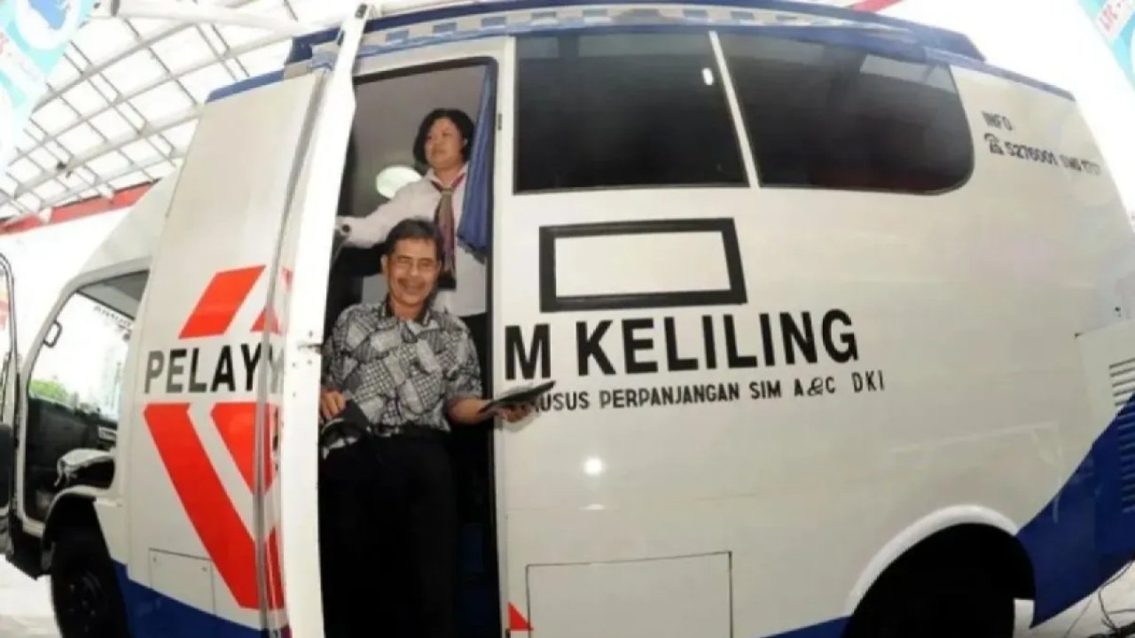 Layanan SIM Keliling Buka di Lima Titik Jakarta Pada Jumat
