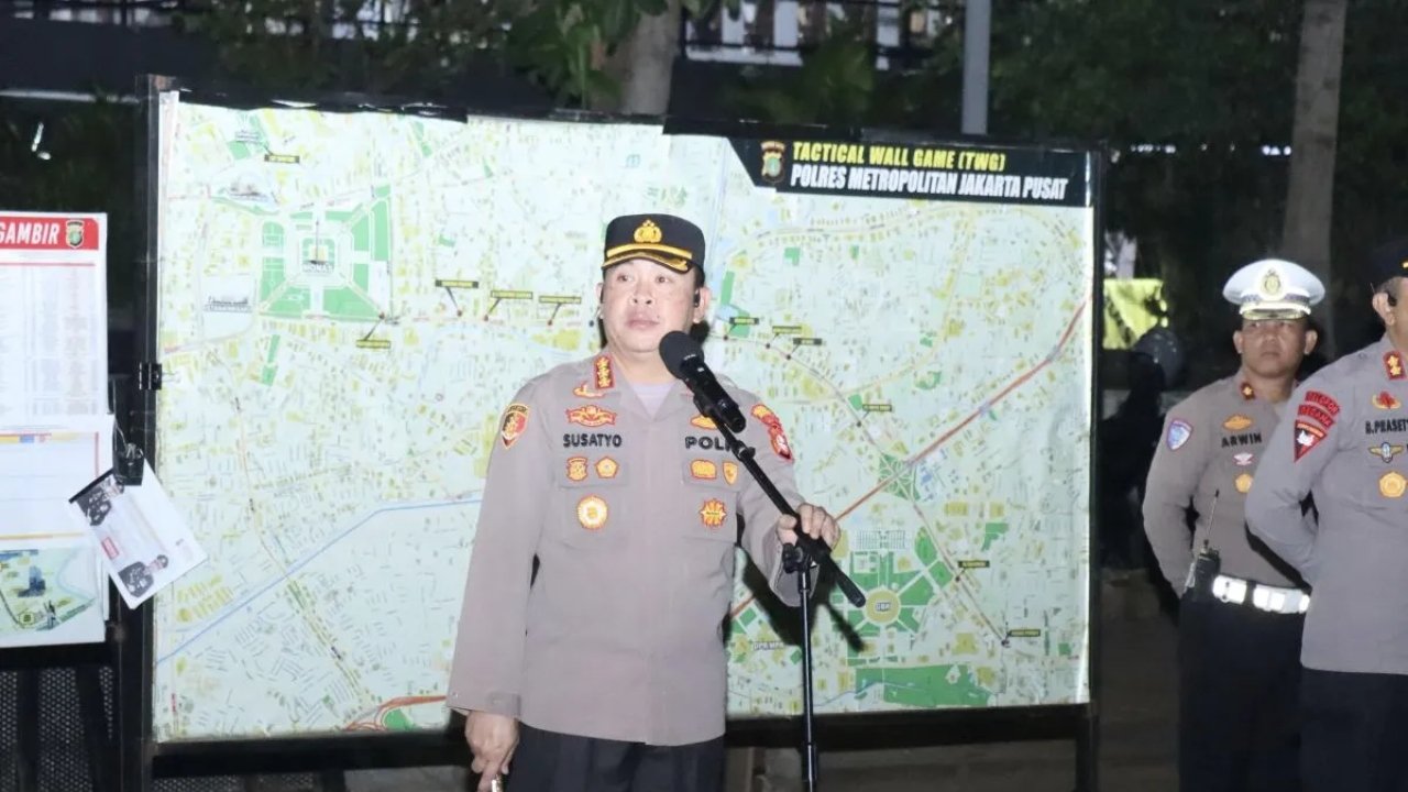 Polisi Turunkan Ratusan Personel untuk Jaga Keamanan Merdeka Run 2025 di Monas