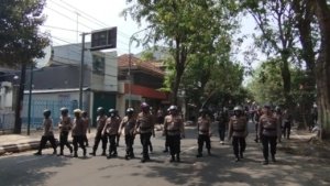 Polresta Pati Kerahkan 1.245 Personel Amankan Aksi Aliansi Masyarakat Pati Bersatu