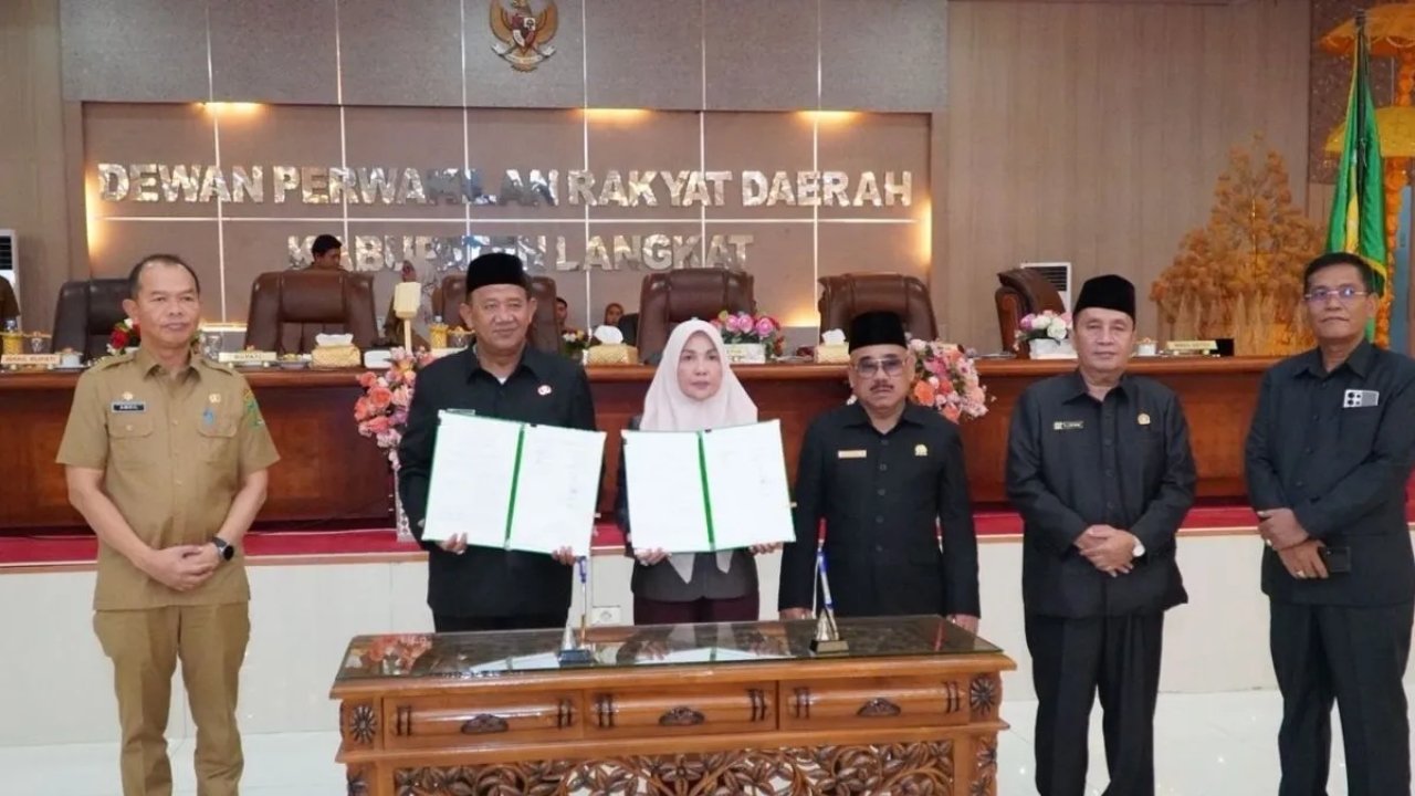 P-APBD Langkat Rp2,6 Triliun Resmi Disahkan