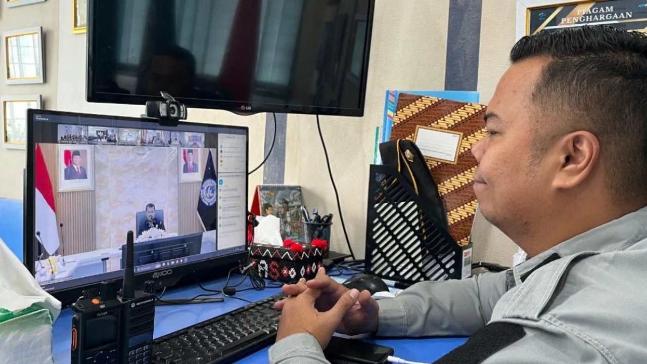 Rutan Tarutung Tegaskan Komitmen Usai Ikuti Arahan Dirjen Pemasyarakatan