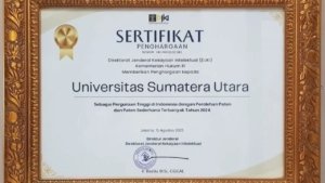 USU Pecahkan Rekor Paten Terbanyak di Indonesia di Era Kepemimpinan Prof. Muryanto Amin