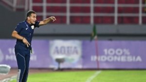 Hasil Imbang Melawan Laos Bikin Pelatih Timnas U-23 Indonesia Geram