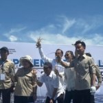 Gibran dan Selvi Rakabuming Panen Lobster Ekspor Bersama Titiek Soeharto di Batam