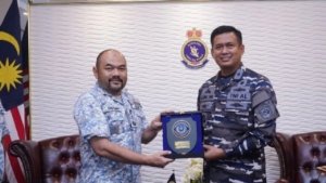 Danlanal Tanjungbalai Asahan Pimpin Patkor Malindo 169/25 di Selat Malaka