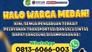 Adukan Pelanggaran Seketika! Pemkot Medan Resmi Luncurkan Nomor Pengaduan Lalu Lintas