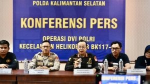 Tim DVI Lakukan Tes DNA untuk Identifikasi 2 Korban WNI Hangus Helikopter Jatuh di Kalsel