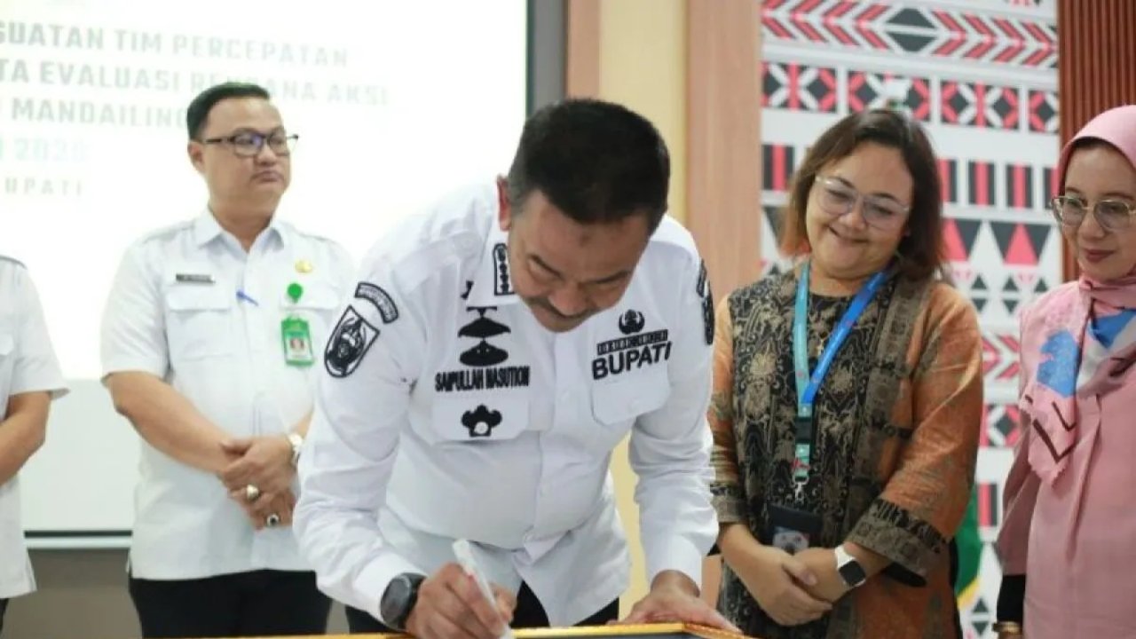 Pemkab Madina Perkuat Komitmen Eliminasi TBC 2030 Lewat Rakor Strategis