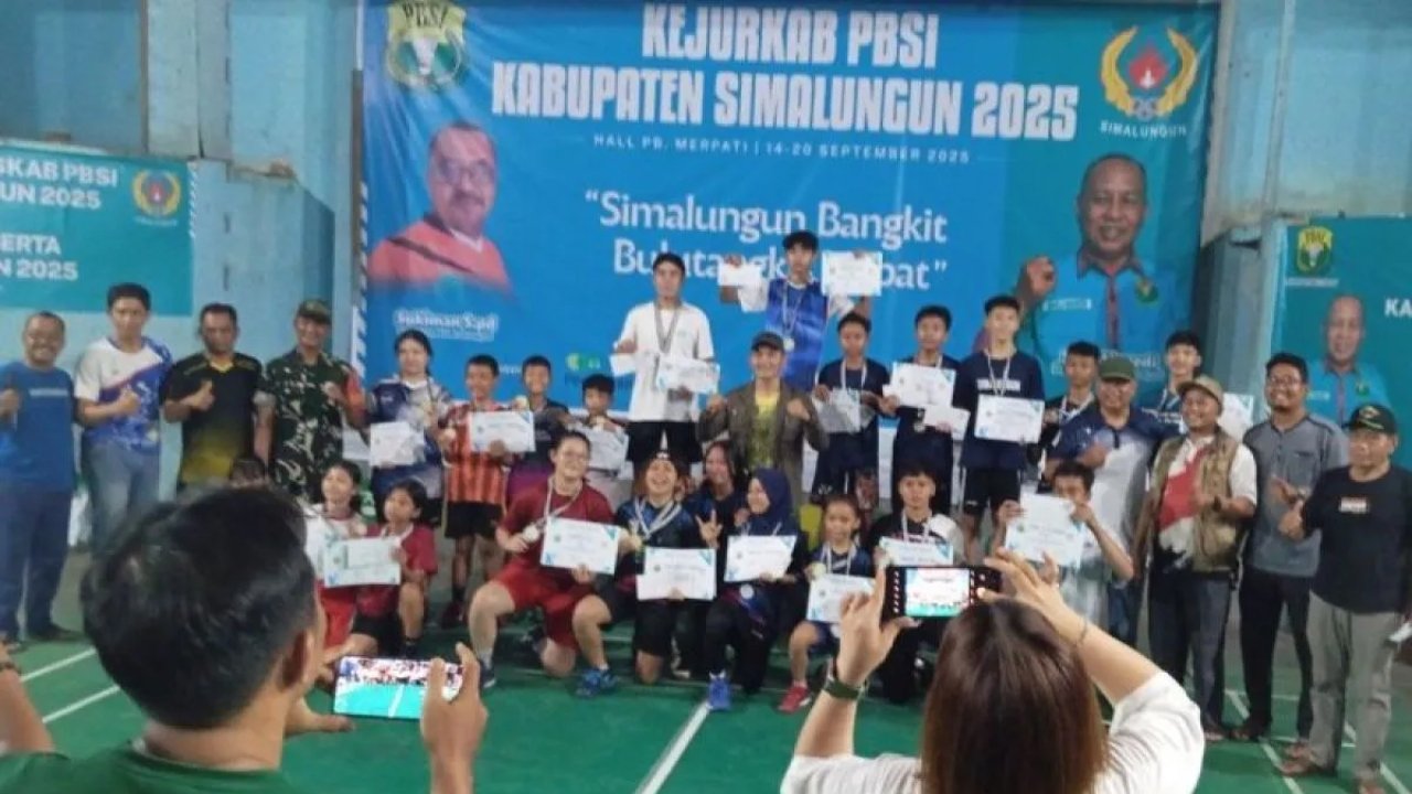 Kejuaraan Bulutangkis Antar Pelajar PBSI Simalungun 2025: Daftar Juara