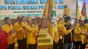 Cek Endra Kembali Pimpin Golkar Jambi, Partai Siap Hadapi Agenda Politik 2025