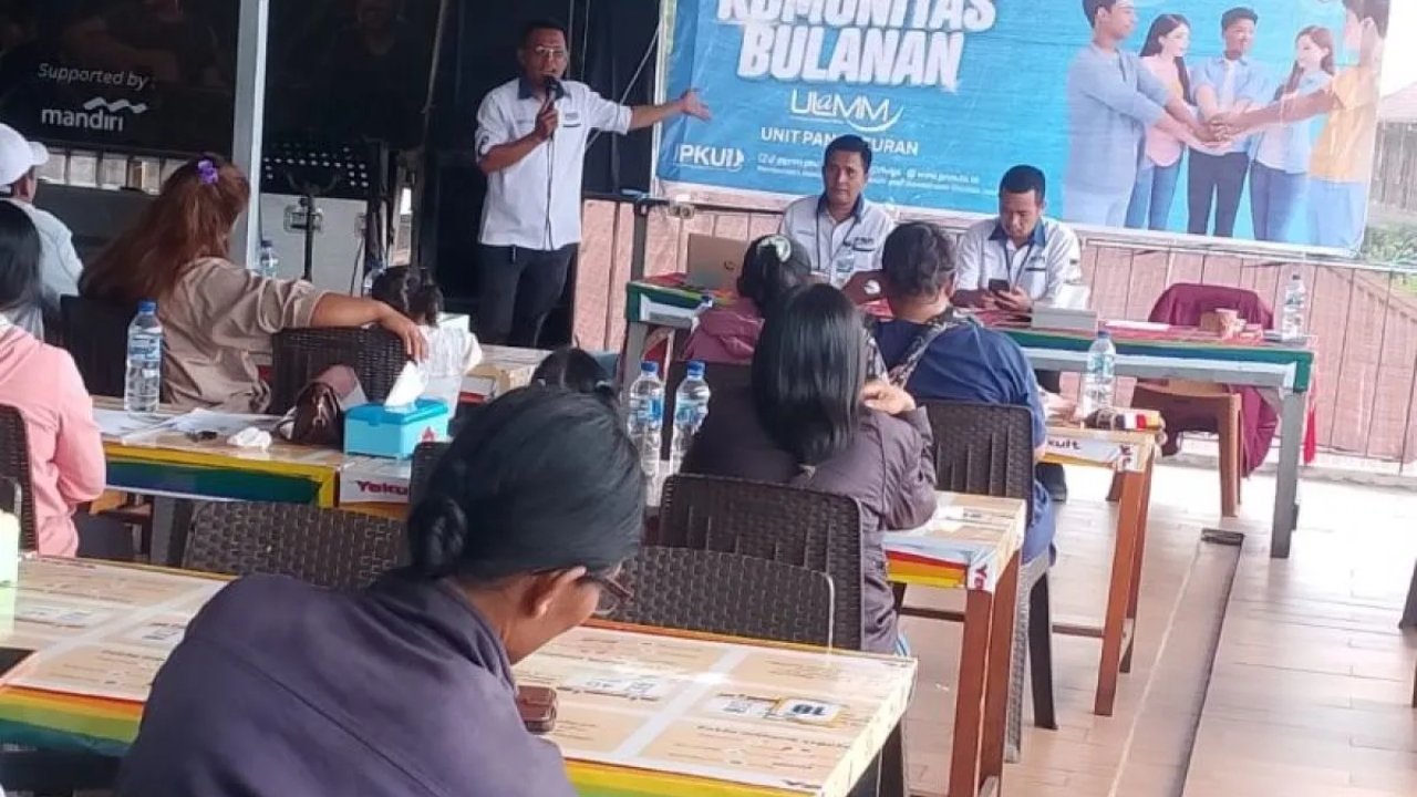 Nasabah ULaMM Pangururan PNM Gelar Pertemuan Bulanan, Apa yang Dibahas?