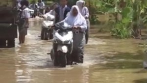 Banjir Besitang Surut, 150 KK di Kampung Lama Sempat Terendam