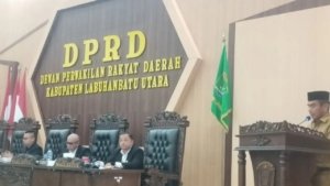 Wabup Labura Bongkar Angka Besar dalam Draft KUA PPAS R-APBD 2026 di Sidang Paripurna