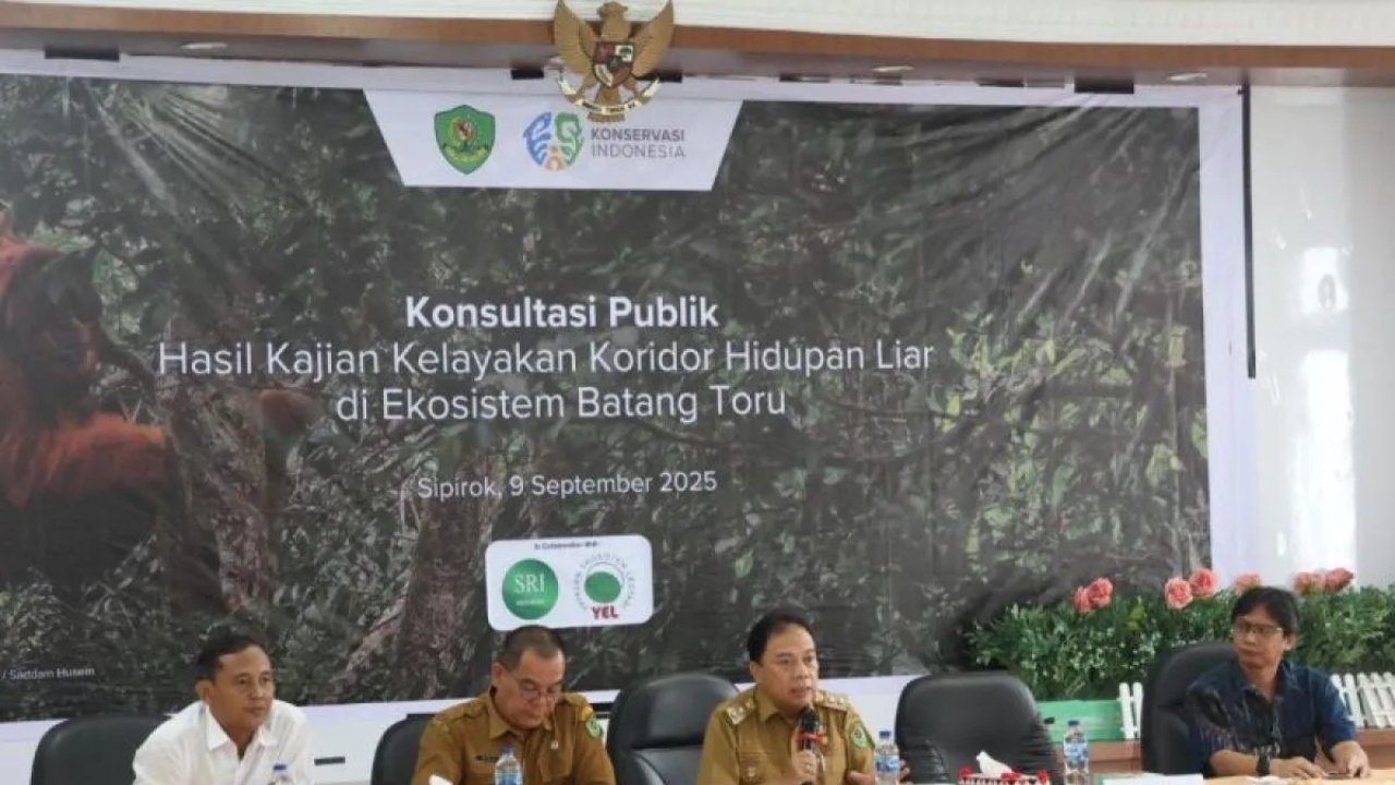 Tapsel Dorong Pelestarian Batang Toru Lewat Konsultasi Publik Koridor Ekosistem