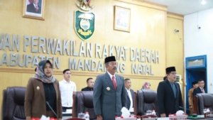 Bupati Madina Dorong Transparansi, Sampaikan Nota Pengantar Empat Ranperda Strategis