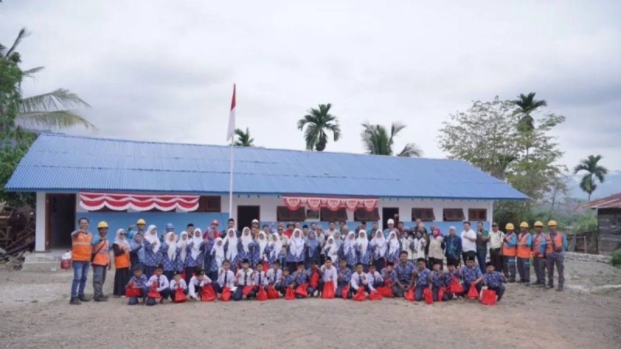 YBM PLN Sumut Hadirkan Ruang Kelas Baru di Karo, Dorong Pendidikan Berkualitas